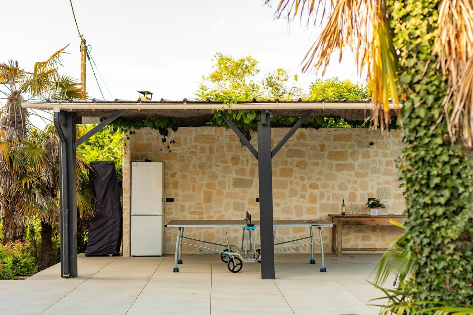 Villa Au Petit Bonheur Avec Clim - Hameau Au Calme - Piscine Chauffee - Petanque Moncrabeau Exterior foto